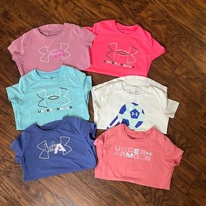Girls under Armour shirts